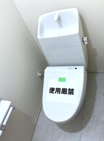 鶴ヶ島市下新田第3　新築戸建のトイレ