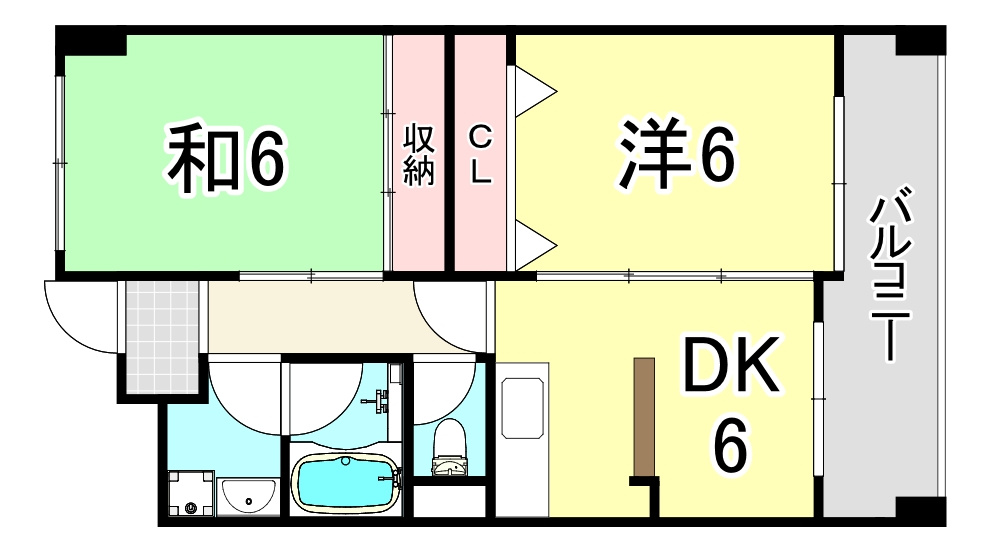 グランドールサンパティオの間取り