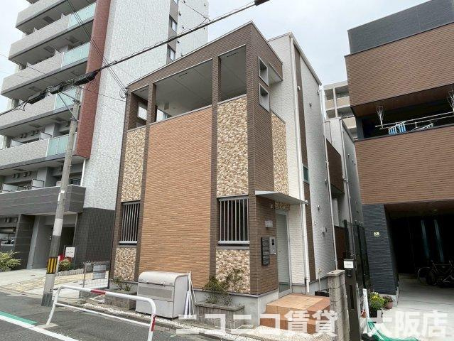 守口市梅園町のアパートの外観