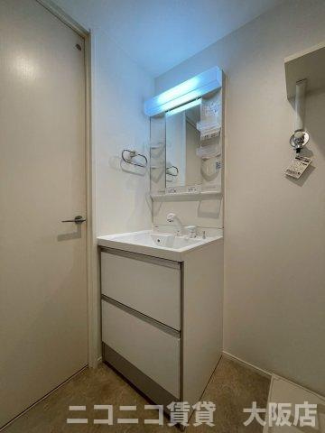 守口市梅園町のアパートの洗面所|CG画像です。家具家電付きではありません