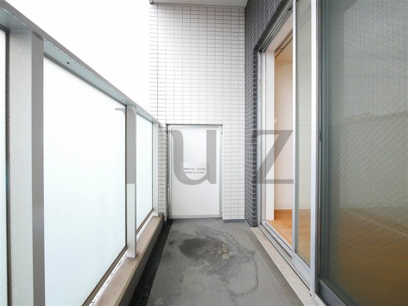 ラメゾン川崎参番館のバルコニー