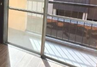 パレス町屋のバルコニー