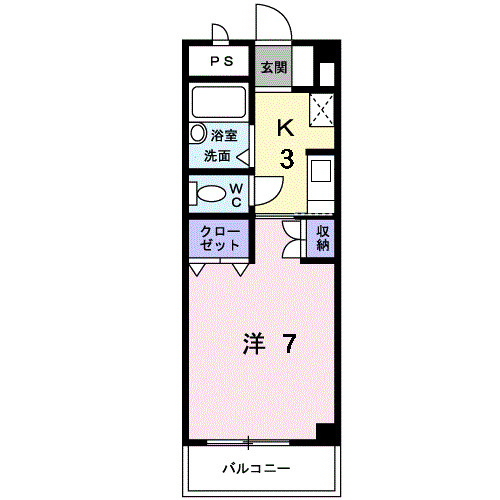 サンシャルマンの間取り