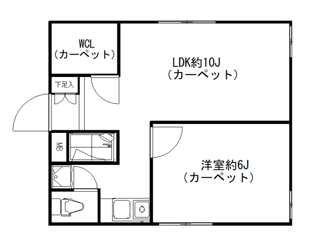 【間取り】 | サナダビル２