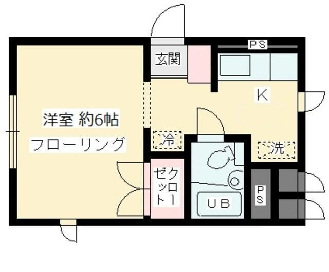 フレグラント．オリーブの間取り|間取りです。