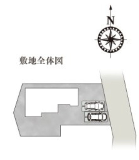 【区画図】 | 比企郡小川町第1期　ワイウッドコート　新築戸建　全4区画　2号棟