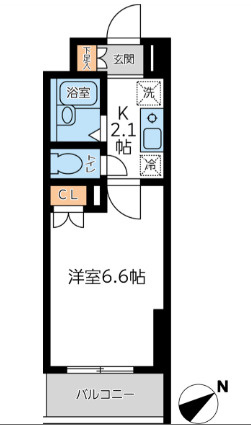 ラクラス杉並方南町の間取り