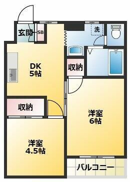 第３田嶋ビルの間取り