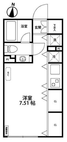 ＧＣ目白の間取り