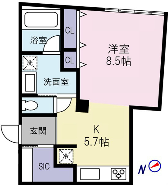 ELYSION KOWA　annexの間取り