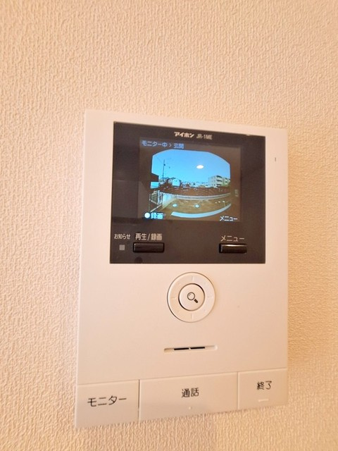 ガーデンヒルズ稲毛柏台Bのセキュリティ|★カラーTVモニターホン★