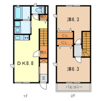 【間取り】 | ジェミニ | 間取りです。