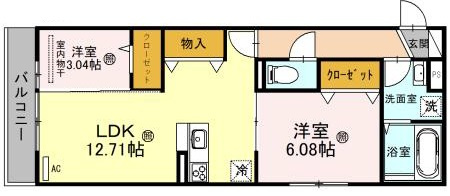 デーヴァ林崎の間取り