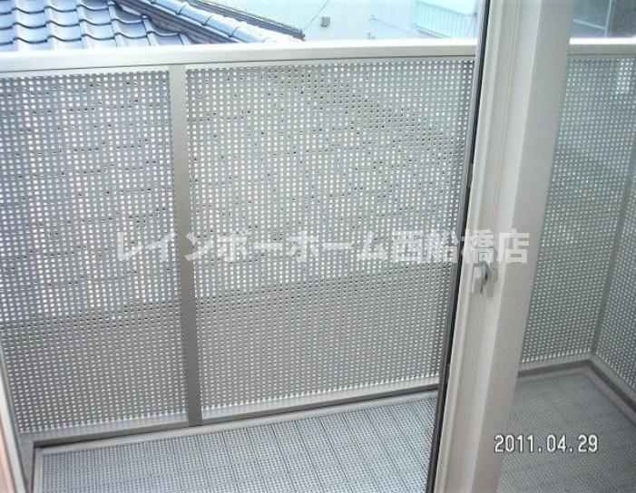 プリマベーラ本中山のバルコニー