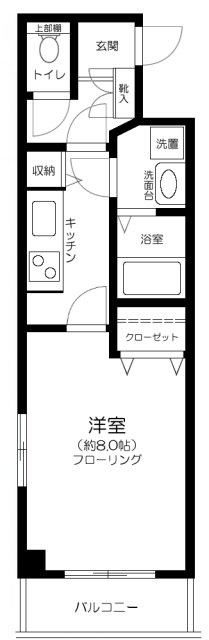 エノキプラザの間取り