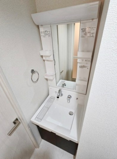 板橋区中丸町の賃貸マンションの洗面所