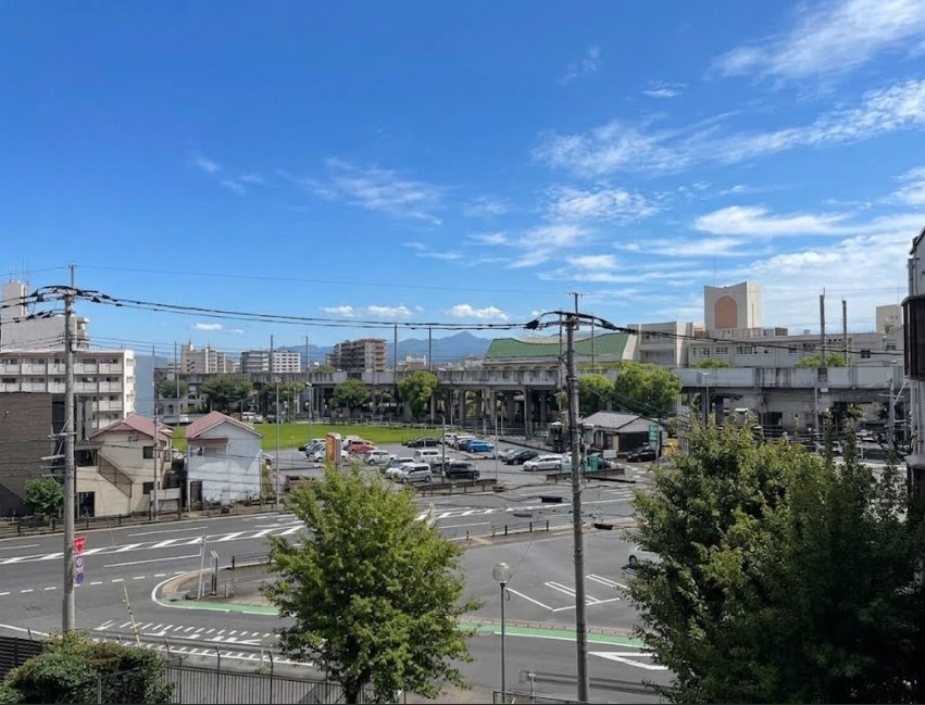 日商岩井リバーサイドマンションA棟の展望|☆日差しが長く感じる南東向き・眺望＆陽当たり良好です。