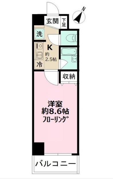 【仲介手数料：50％OFF】対象物件！の間取り