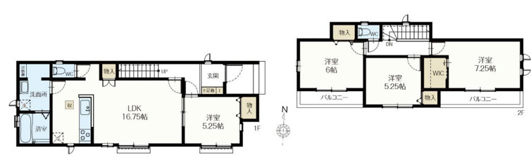 千葉市花見川区さつきが丘1丁目　新築分譲住宅　A号棟