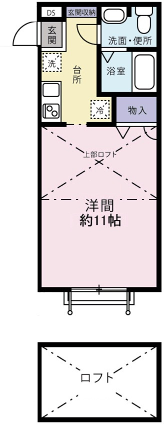 Cherry Court の間取り|間取りです。