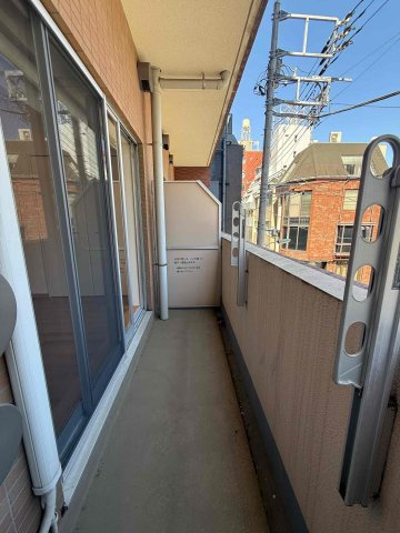 エムジー目黒駅前のバルコニー|広々としたバルコニーです