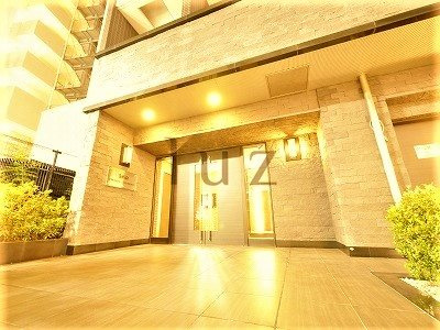 レア川崎壱番館のエントランス|おしゃれなエントランスです