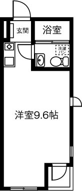 フジメゾン矢作の間取り