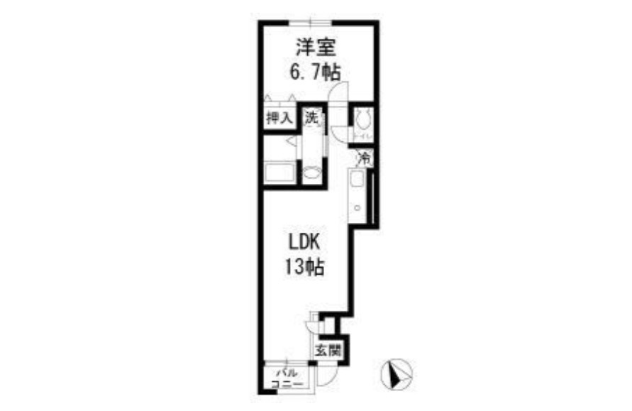 パールオハナの間取り