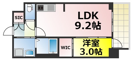 【間取り】 | GENOVIA大阪大正 仲介手数料無料