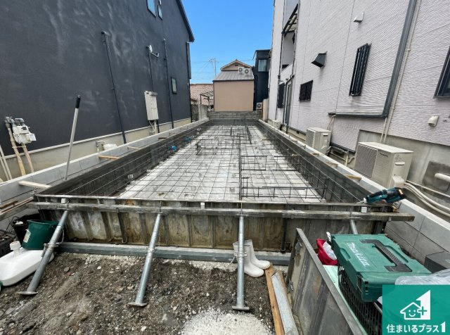 尼崎市立花町　第2期　新築一戸建ての外観|現在建築中！落ち着いた街並みで新生活を始めることが出来そう！周辺の物件も併せてご紹介させて頂きます！