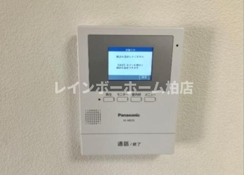 特典：仲介手数料が無料です!!のセキュリティ|モニタ付インターホンです