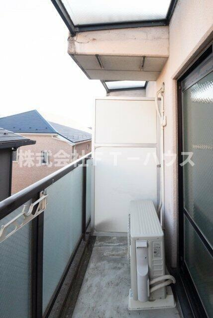 シティクレスト壱番館のバルコニー