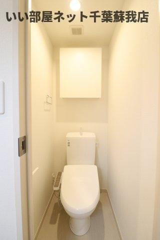 グレイス千葉中央Ⅱのトイレ|シンプルで使いやすいトイレです