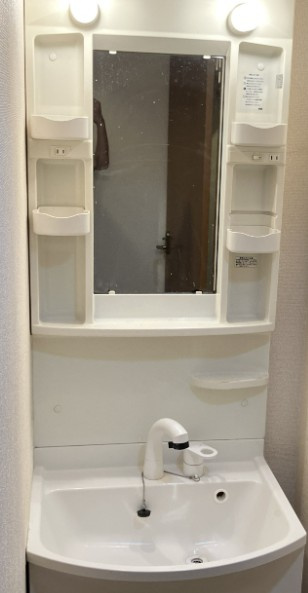 サブリナの洗面所