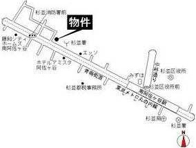アークエステートの地図