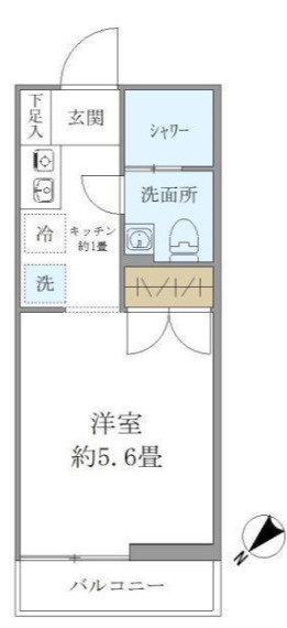 Ｎフローラ明大前の間取り