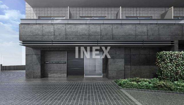 横浜市保土ケ谷区西谷３丁目の賃貸マンションのエントランス