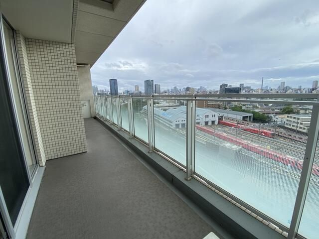 ブランズ文京小日向レジデンスのバルコニー