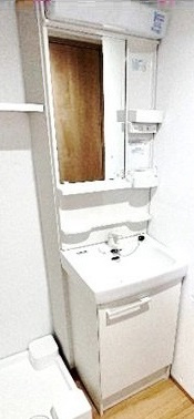 プラチナフォルム中目黒Ⅱの独立洗面台