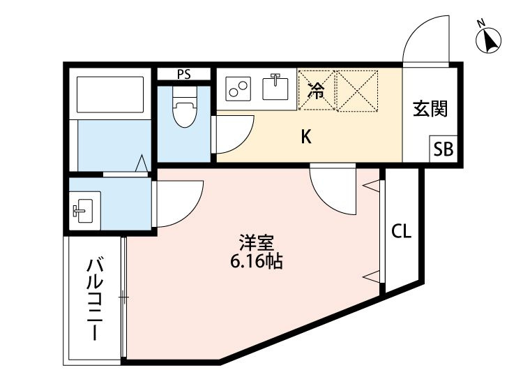 CRASTINE常盤平(クラスティーネ　トキワダイラ)の間取り