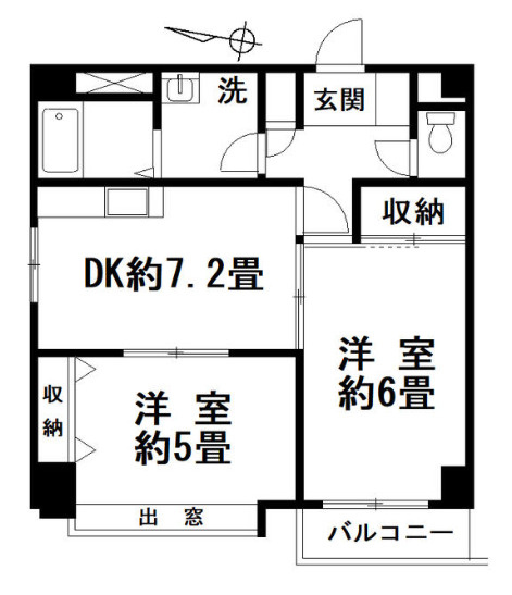 アネックスヒルズカミクラの間取り