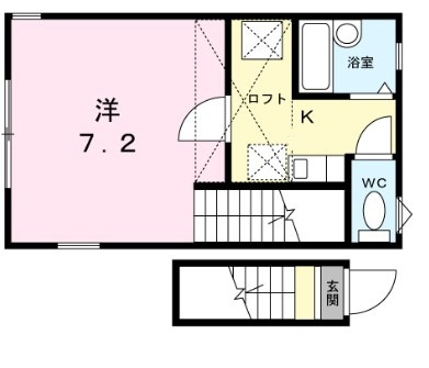 高砂ファーストの間取り|間取りです。