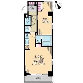 リヴェール三軒茶屋の間取り