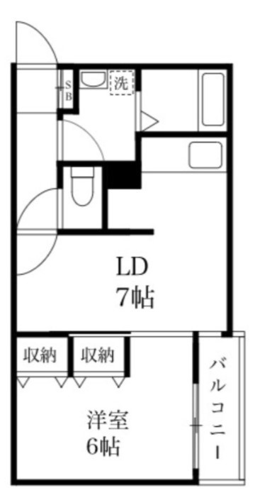 セイコーガーデンⅤの間取り