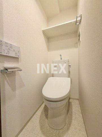 横浜市保土ケ谷区西谷３丁目の賃貸マンションのトイレ