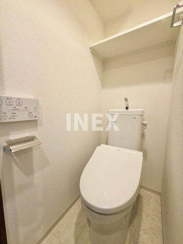 横浜市保土ケ谷区西谷３丁目の賃貸マンションのトイレ