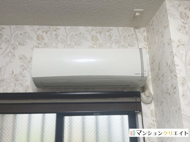 アパガーデンコート米松【電動シャッターガレージ付き】の冷暖房・空調設備|洋室5.8帖のエアコン