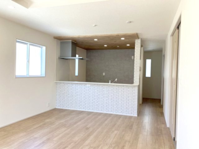 坂戸市伊豆の山町7期　新築戸建の居間・リビング