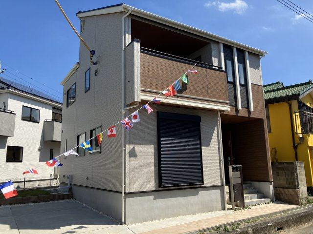 坂戸市伊豆の山町7期　新築戸建の外観