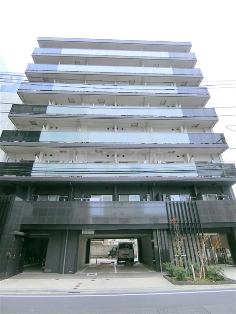 Gatehouse Otoriiの外観|2021年9月築　RC鉄筋コンクリート造地上8階建て総戸数39戸
東京都大田区東糀谷3丁目　京急空港線大鳥居駅徒歩5分